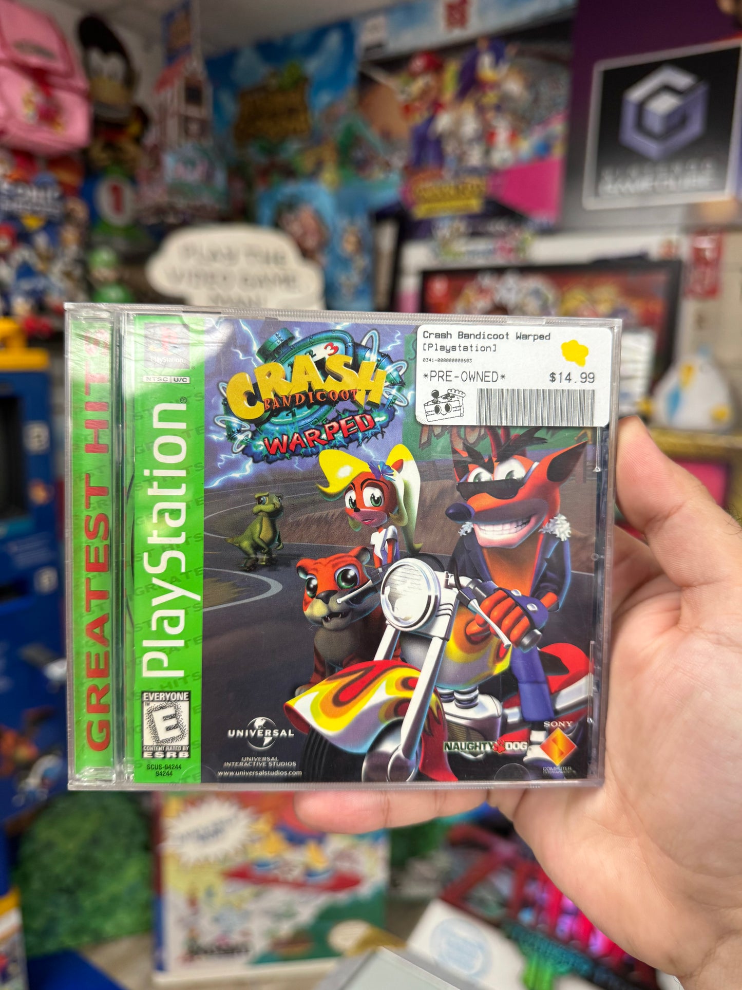 Crash Bandicoot Warped PS1 CIB