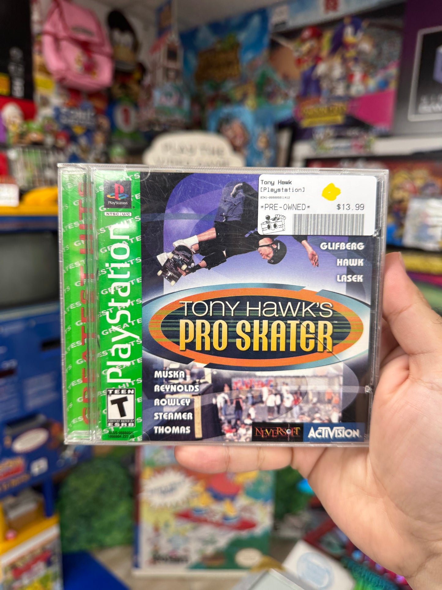 Tony Hawk's Pro Skater PS1 CIB