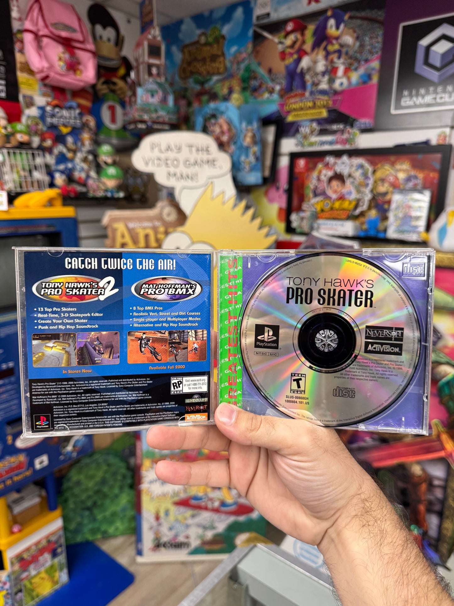 Tony Hawk's Pro Skater PS1 CIB