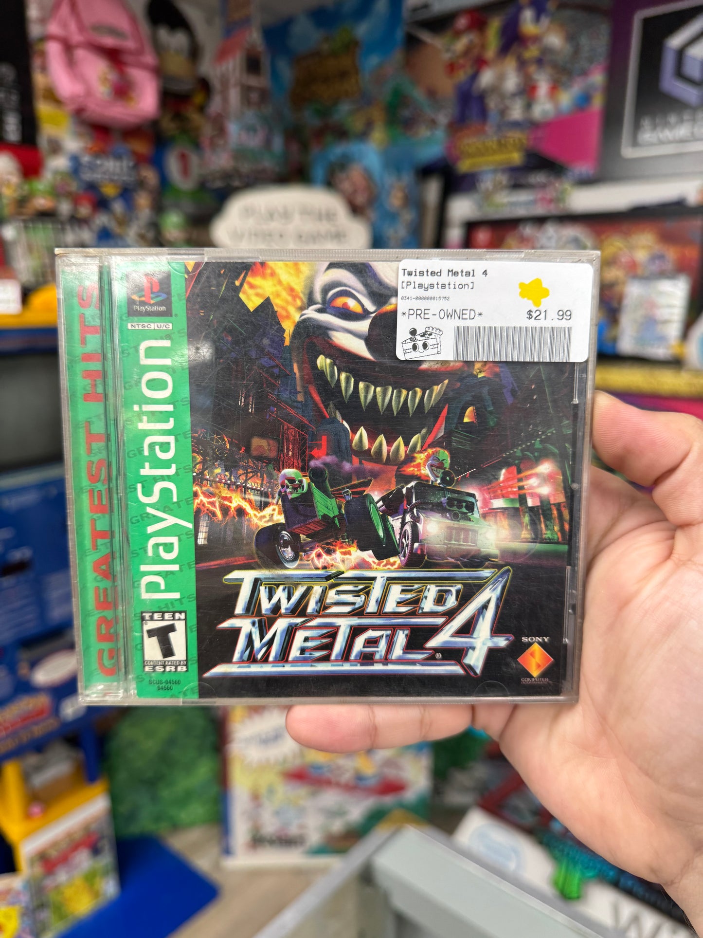 Twisted Metal 4 PS1 CIB