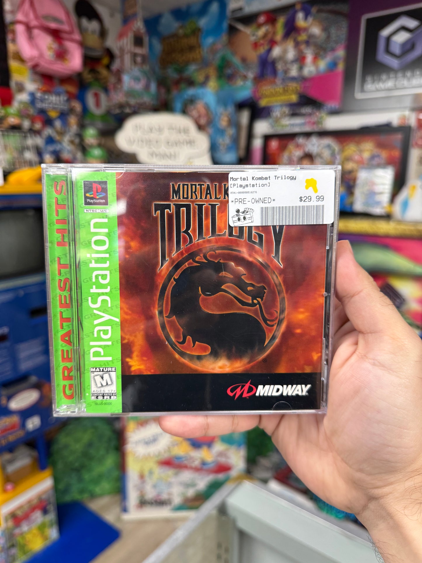 Mortal Kombat Trilogy PS1 CIB