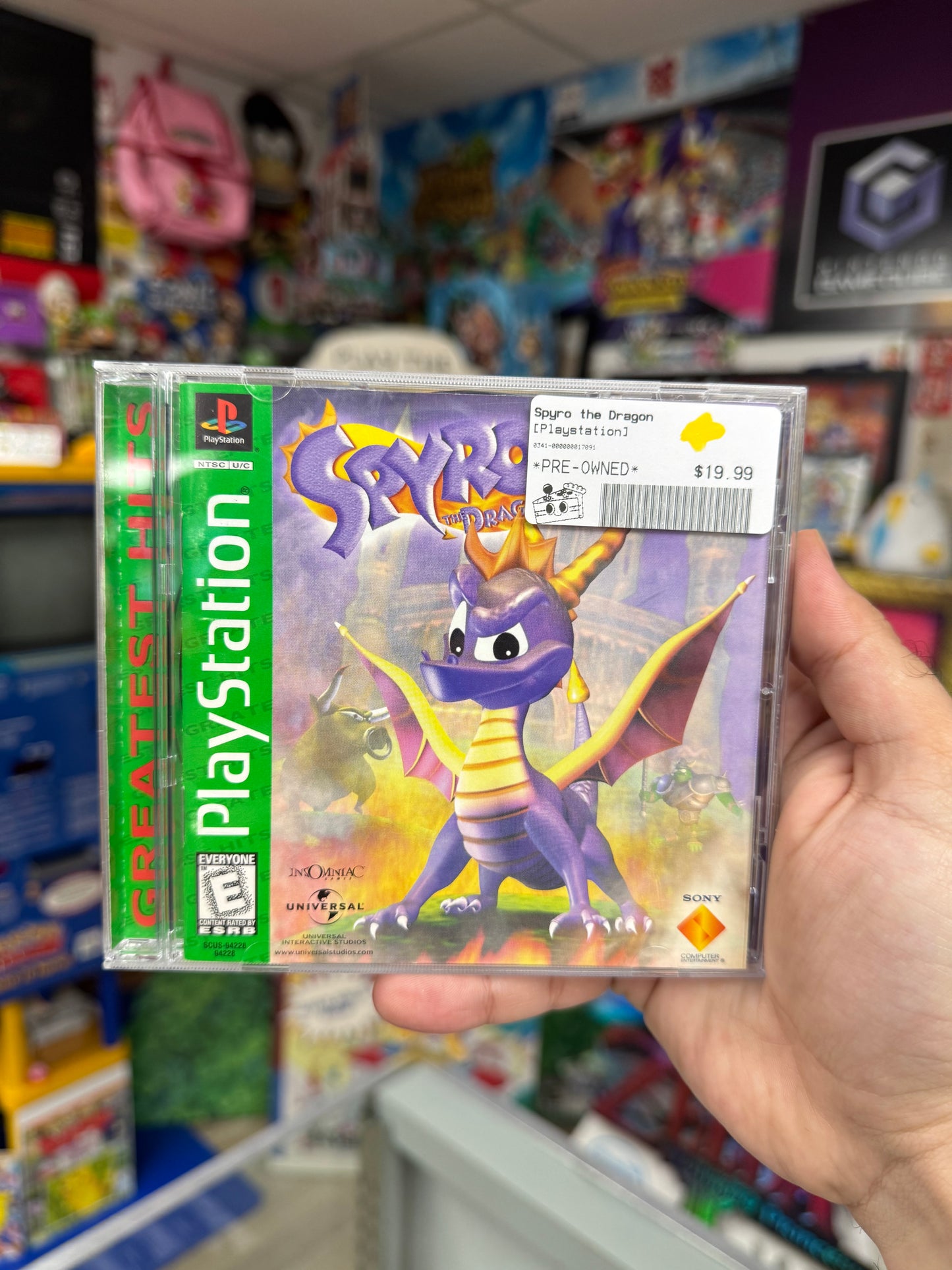 Spyro the Dragon PS1 CIB