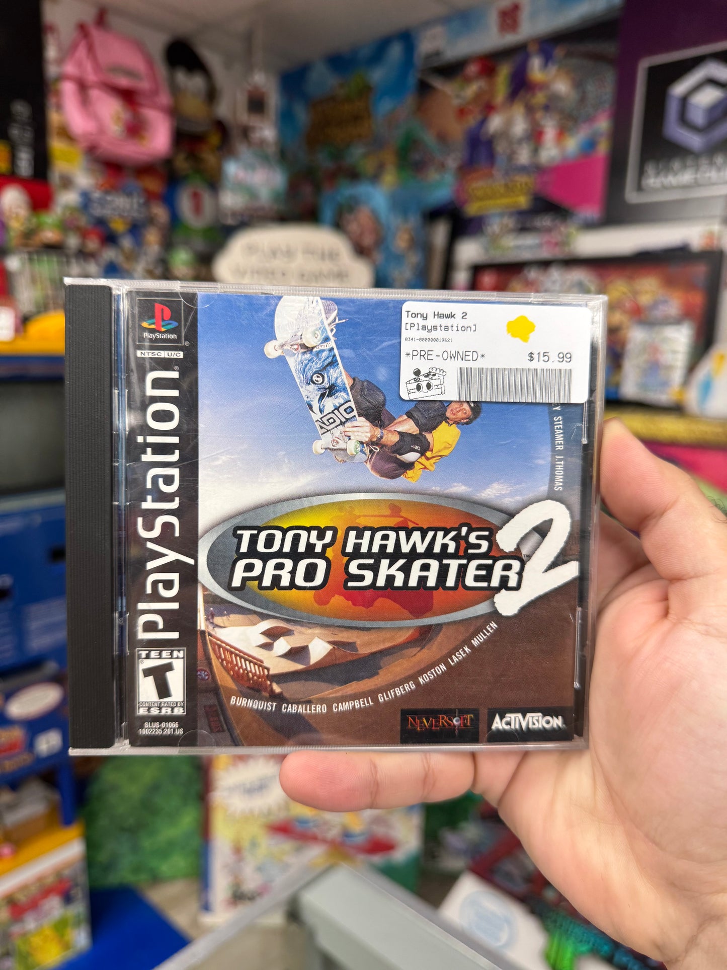 Tony Hawk's Pro Skater 2 PS1 CIB