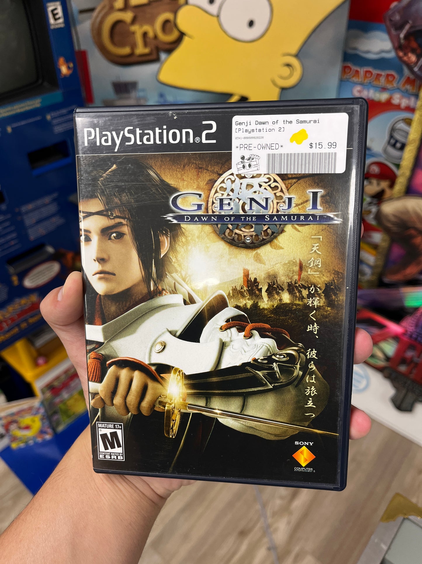 Genji Dawn of the Samurai PS2 CIB