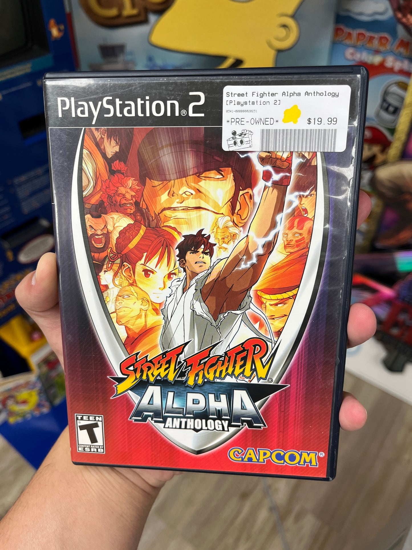 Street Fighter Alpha Anthology PS2 CIB