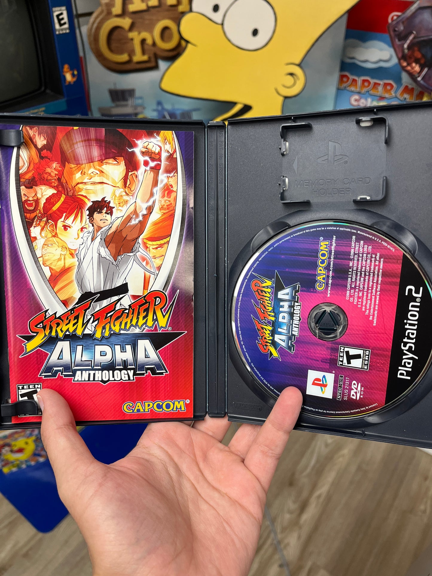 Street Fighter Alpha Anthology PS2 CIB