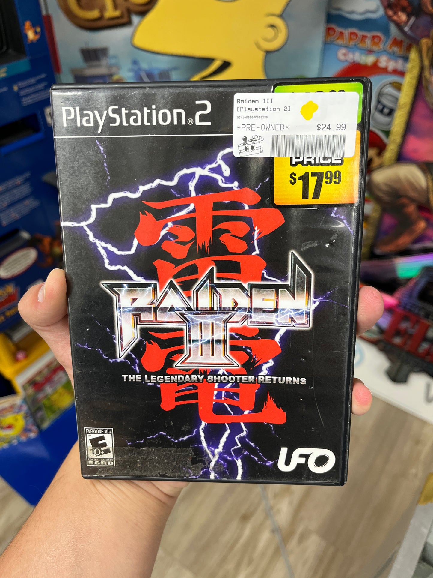 Raiden III PS2 Boxed