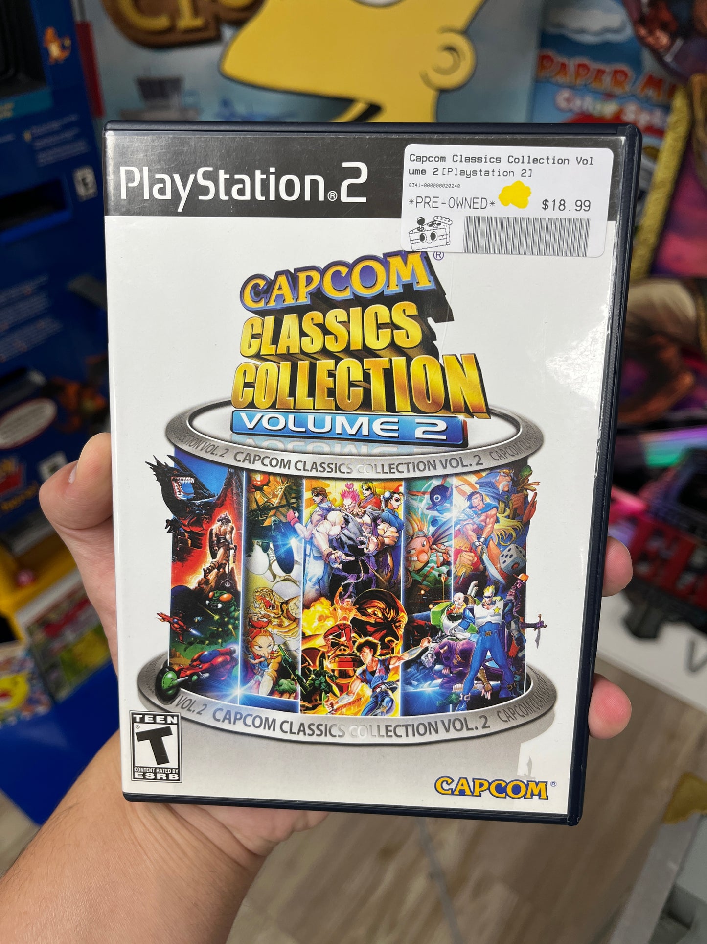 Capcom Classics Fighting Collection PS2 CIB
