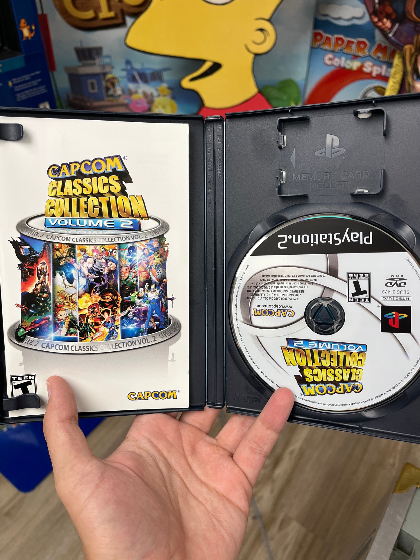 Capcom Classics Fighting Collection PS2 CIB