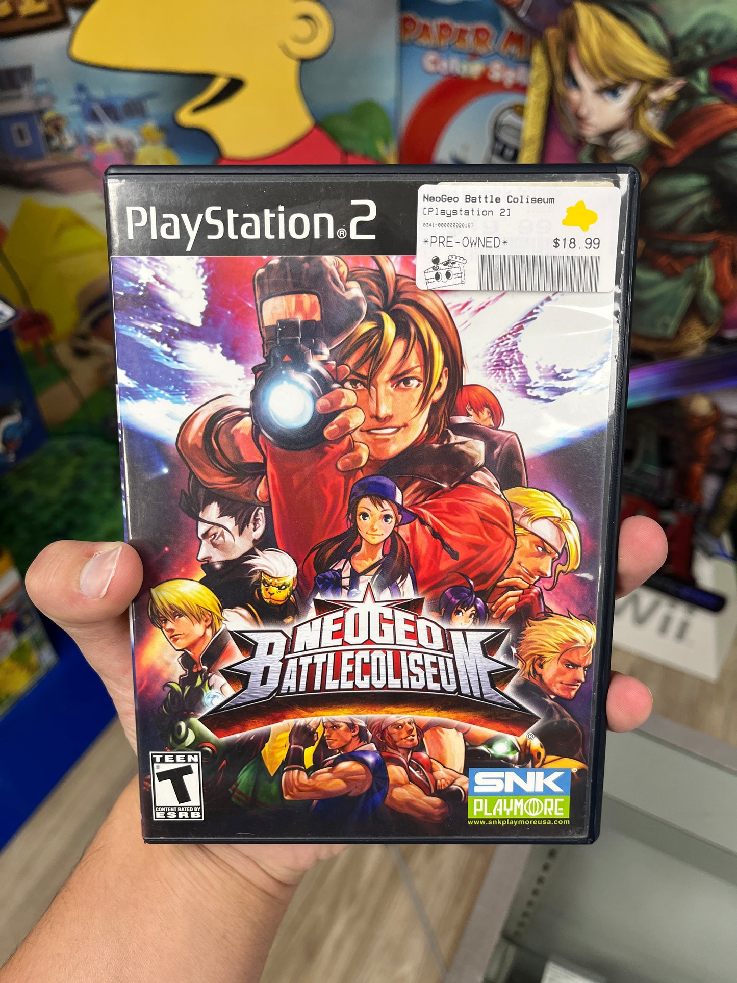 NeoGeo Battle Coliseum PS2 CIB