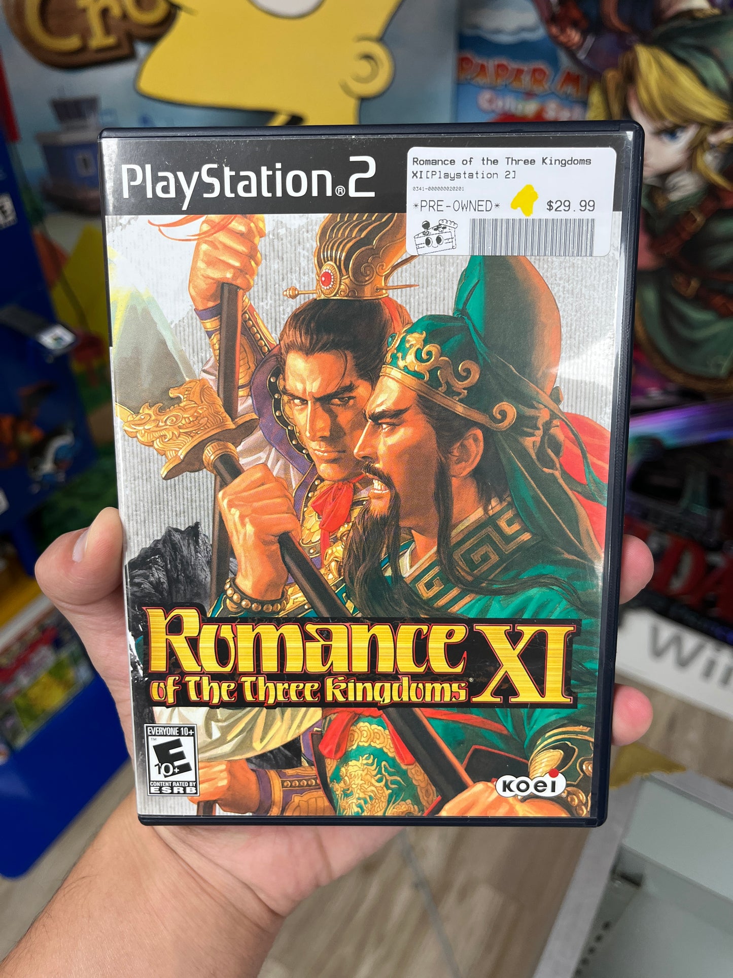 Romance of the Three Kingdoms XI PS2 CIB