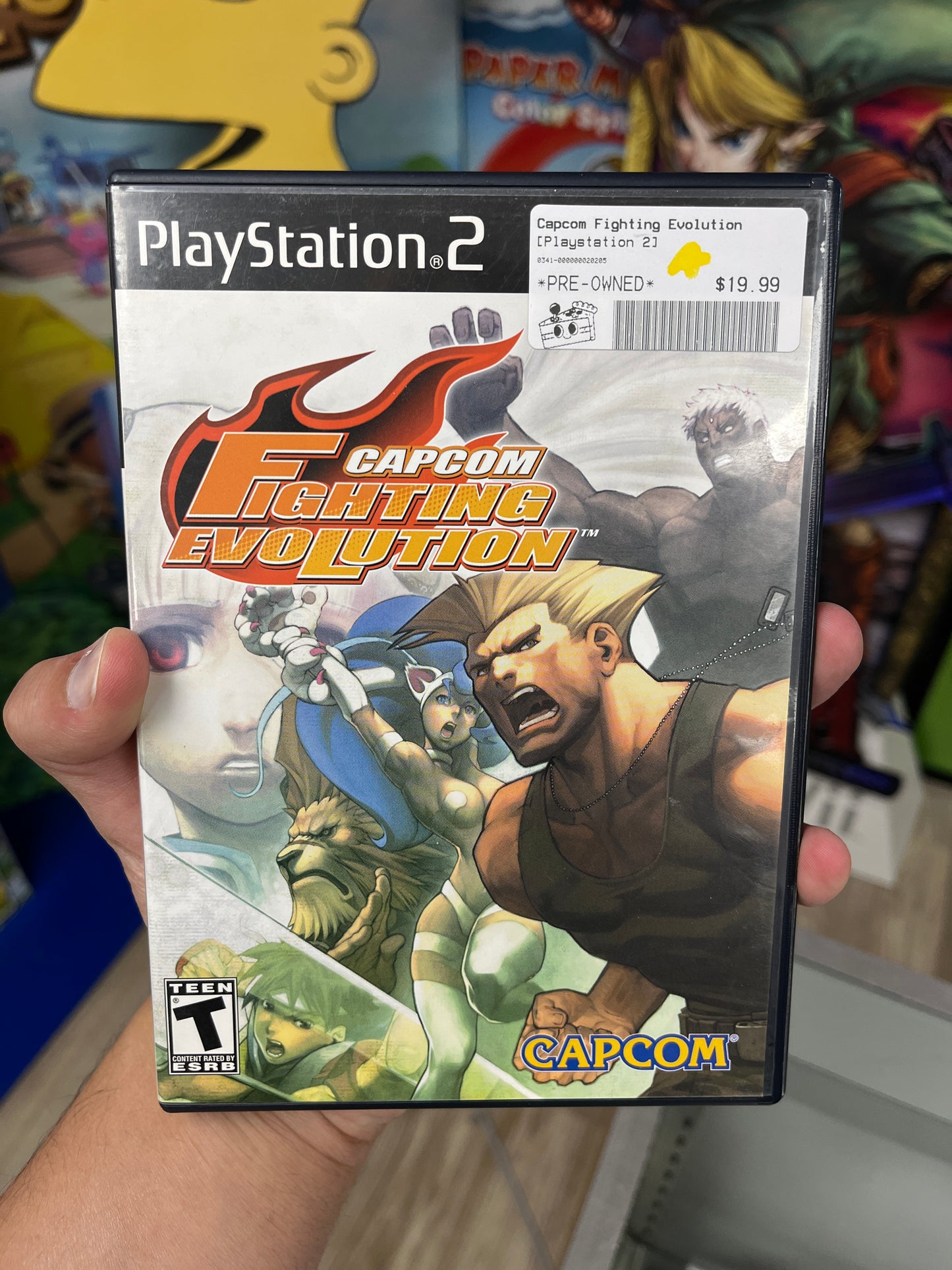 Capcom Fighting Evolution PS2 CIB