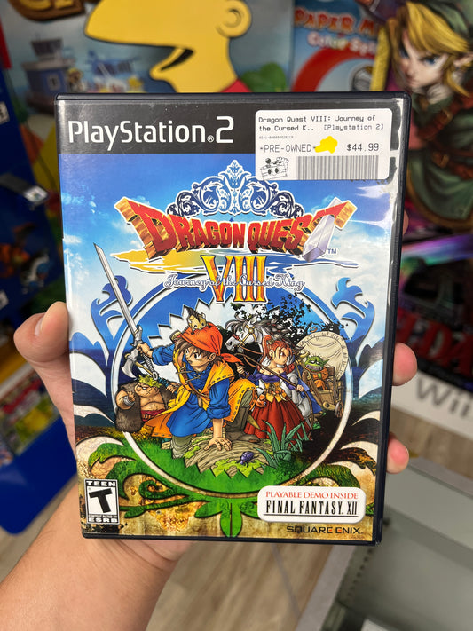 Dragon Quest VIII: Journey of the Cursed King PS2 CIB
