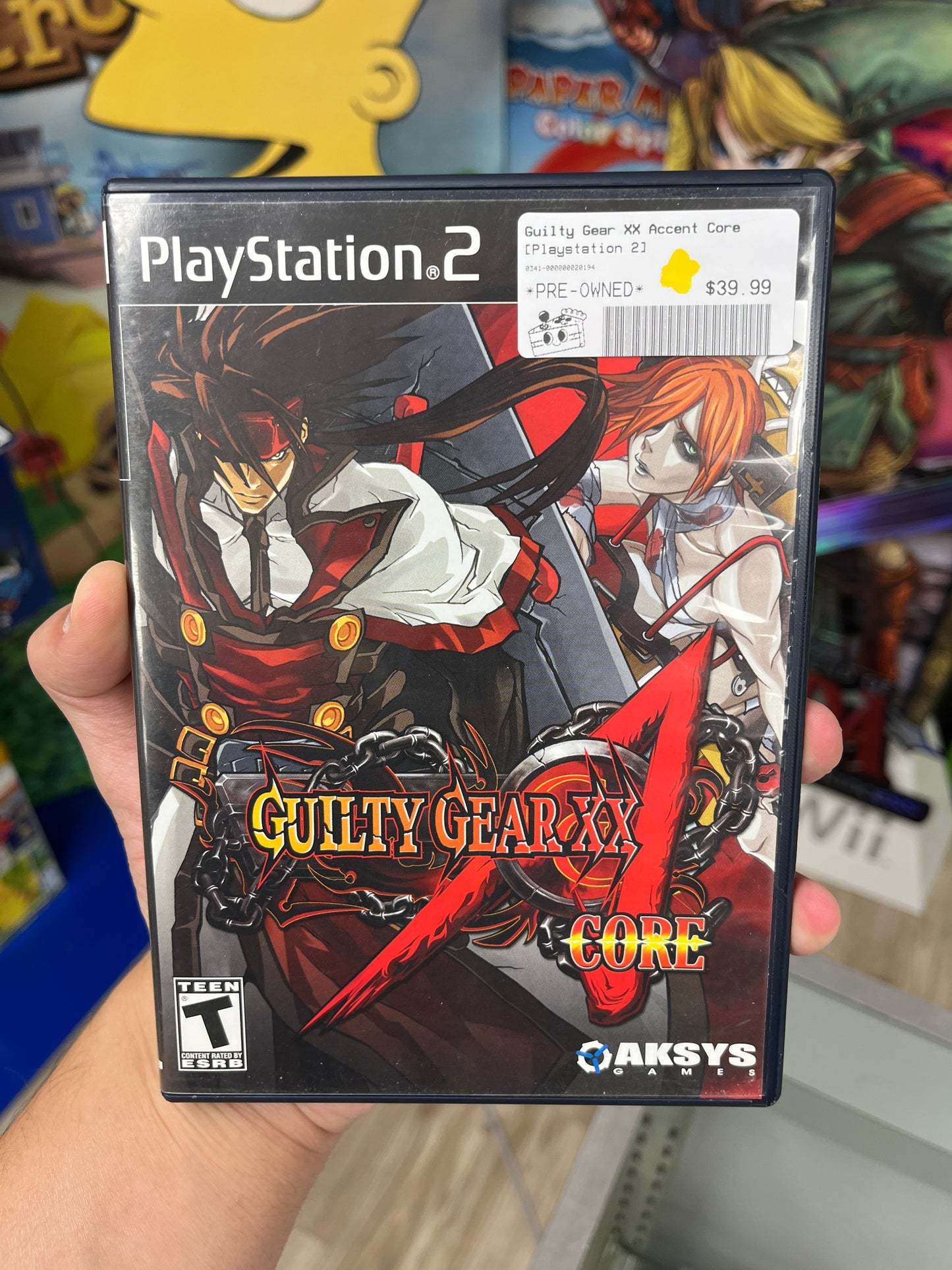 Guilty Gear XX Accent Core PS2 CIB