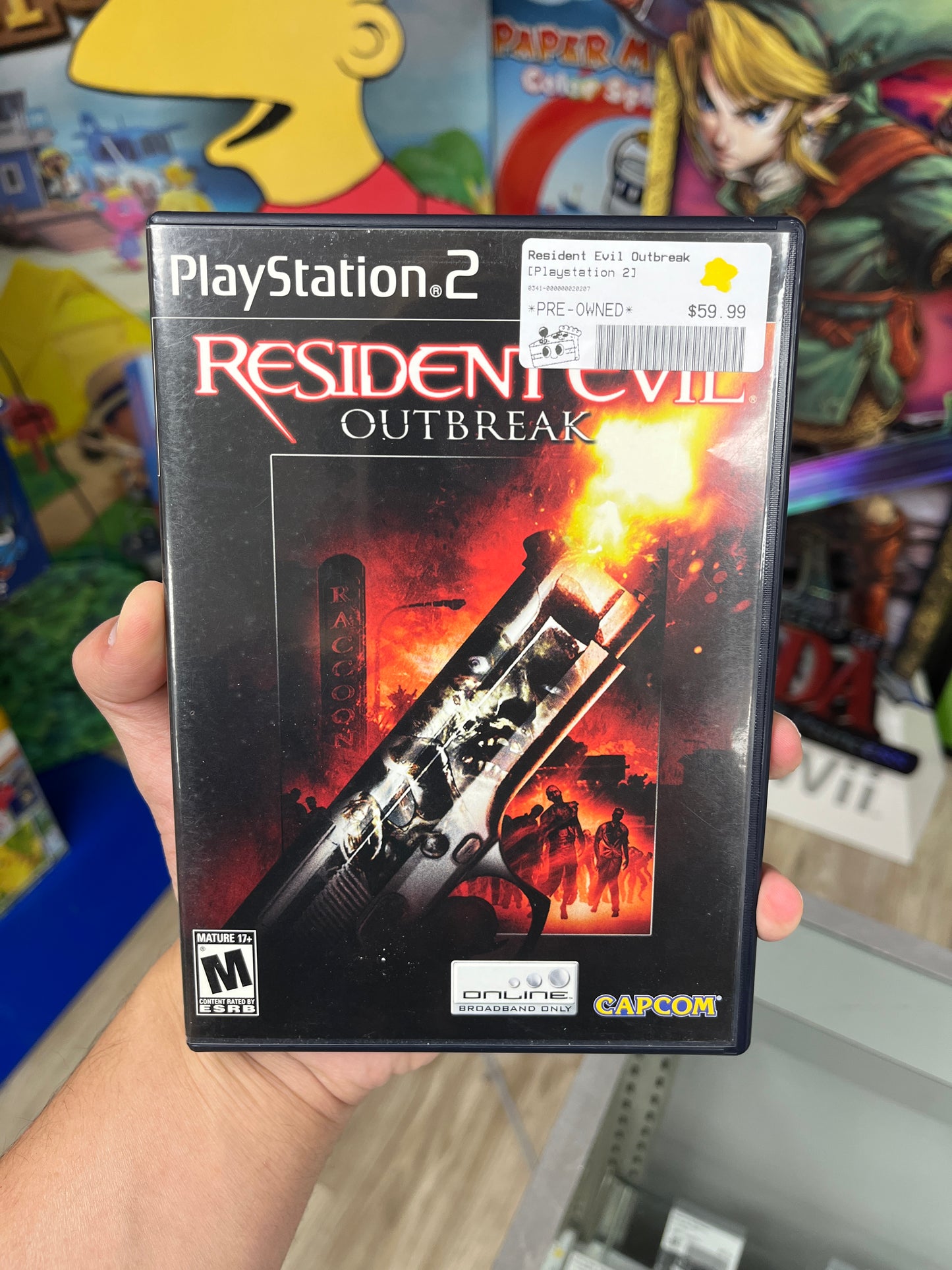 Resident Evil Outbreak PS2 CIB