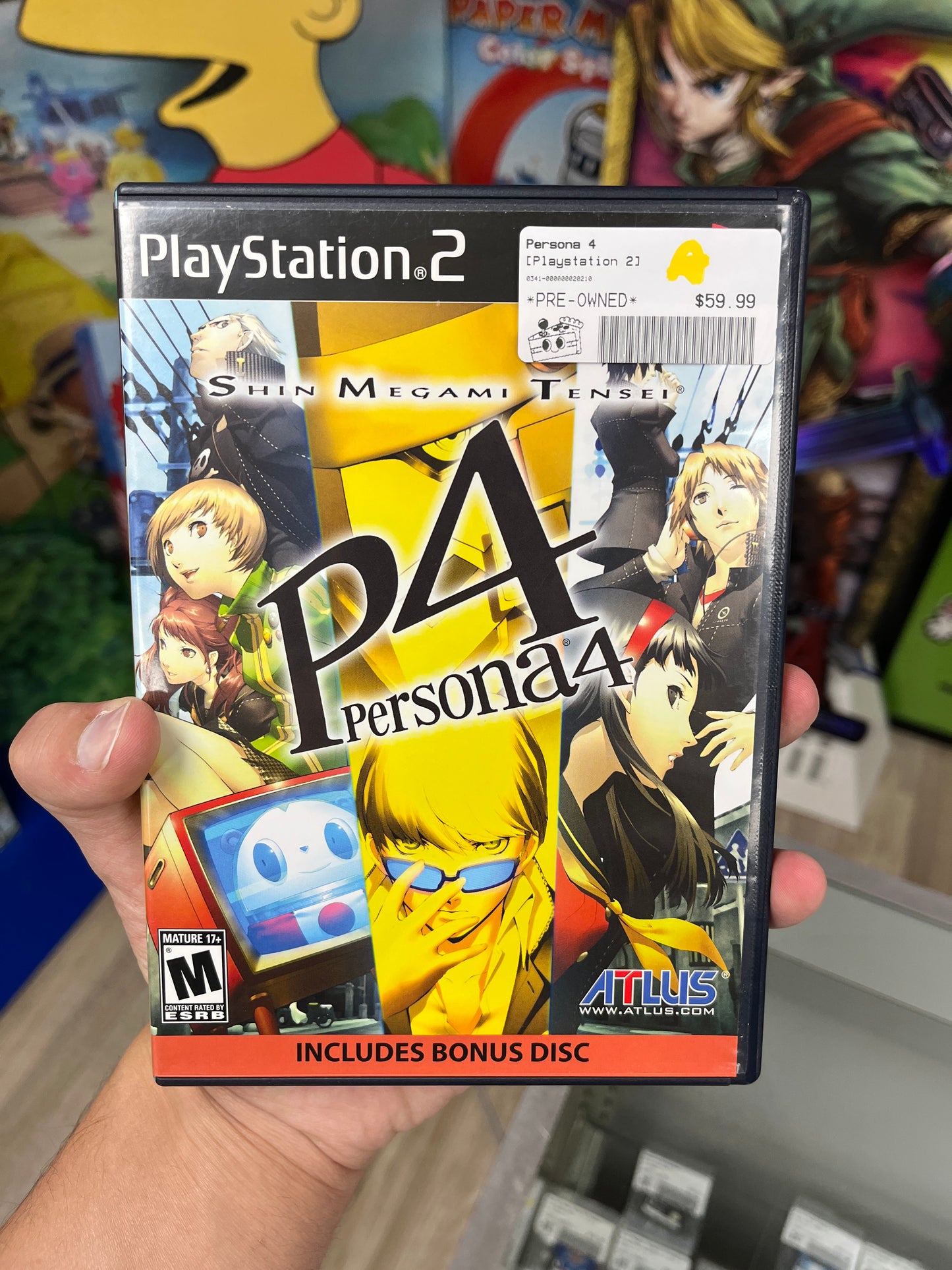 Persona 4 PS2 CIB