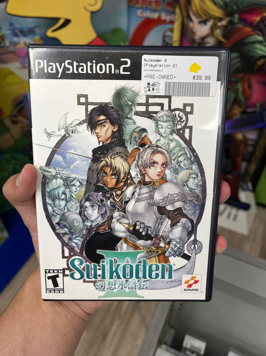 Suikoden 3 PS2 CIB