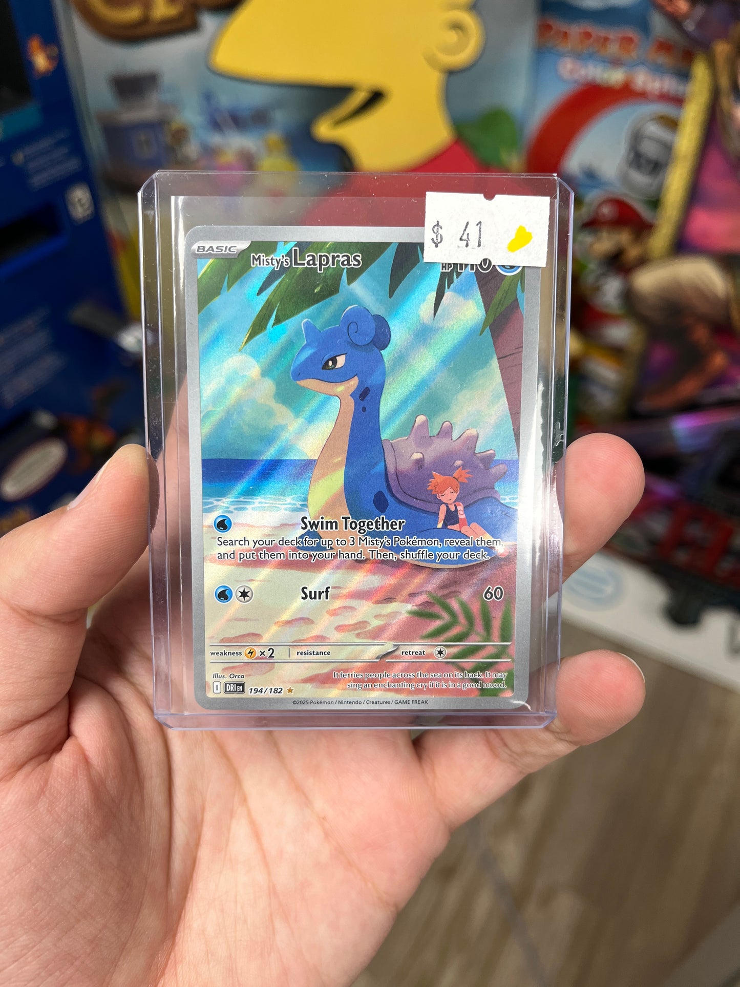 Misty's Lapras