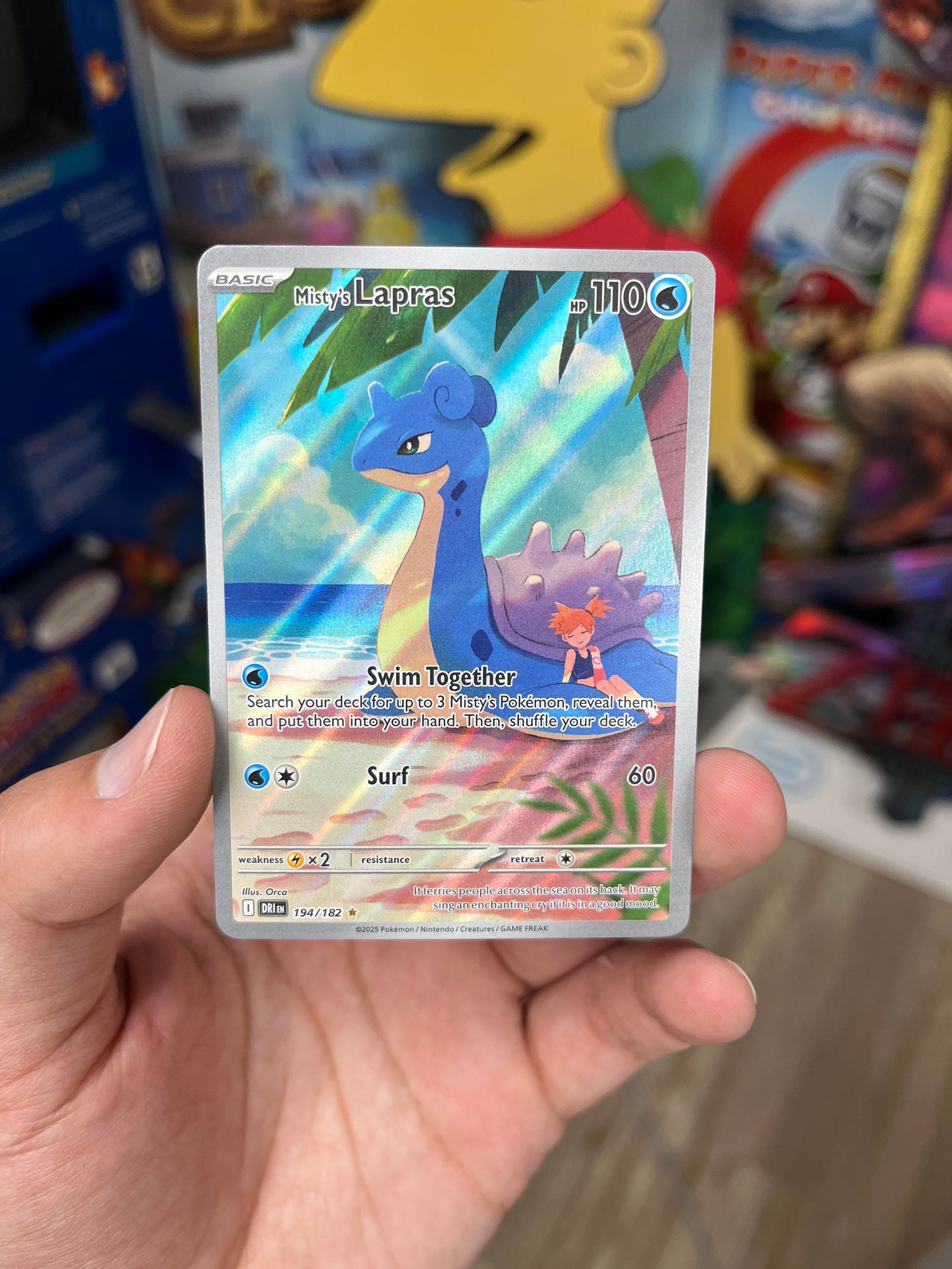 Misty's Lapras