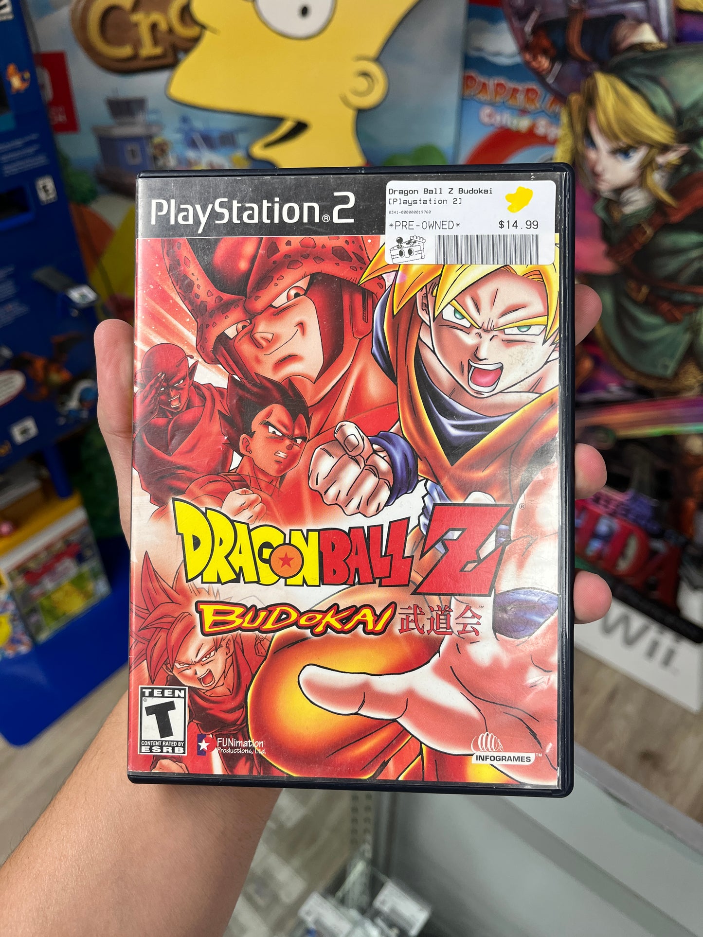 Dragon Ball Z Budokai PS2 CIB