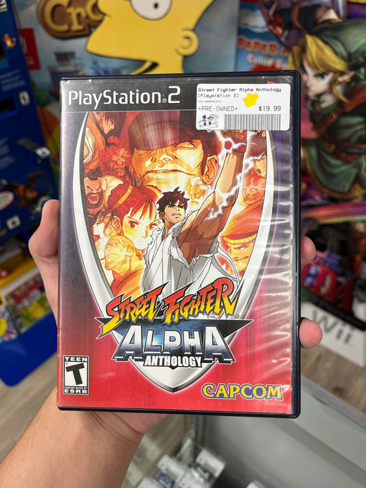 Street Fighter Alpha Anthology PS2 CIB
