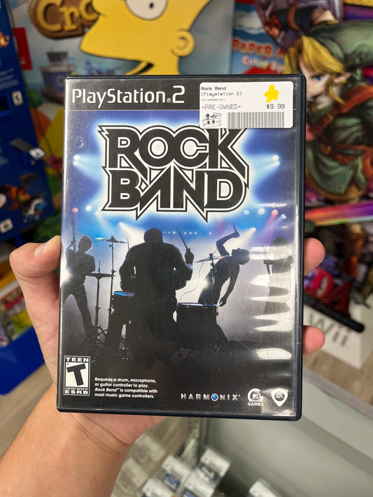 Rock Band PS2 CIB