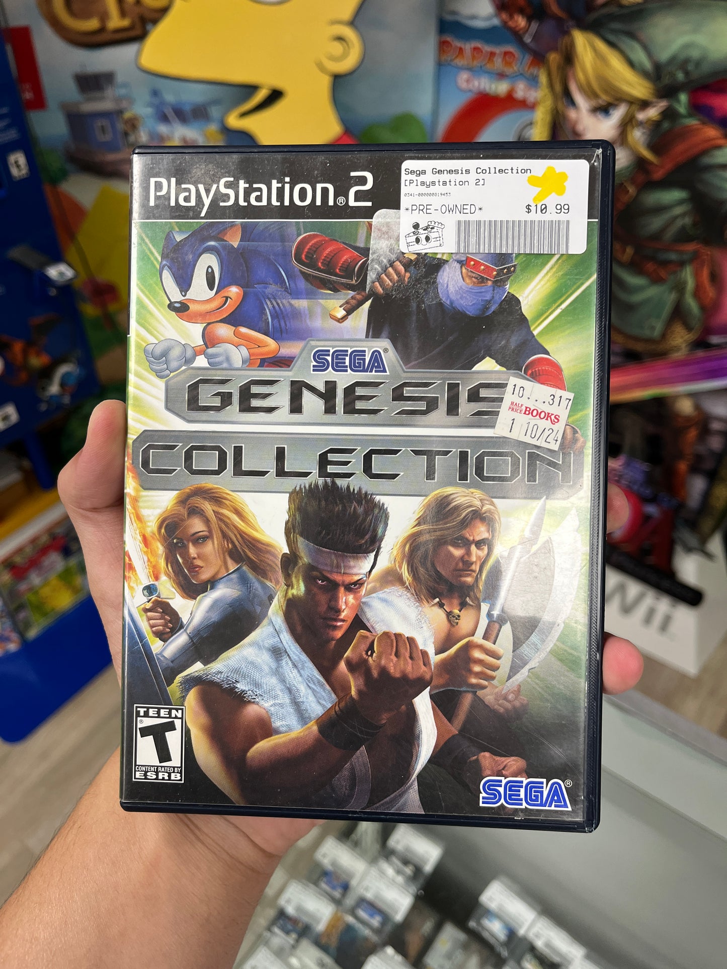 Sega Genesis Collection PS2 CIB