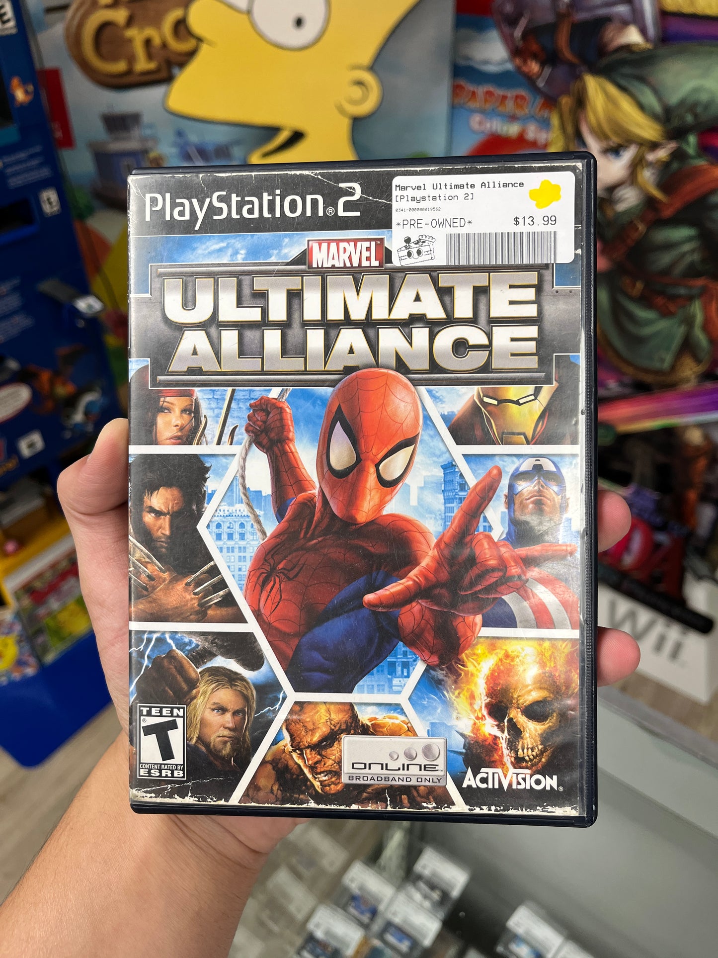 Marvel Ultimate Alliance PS2 Boxed