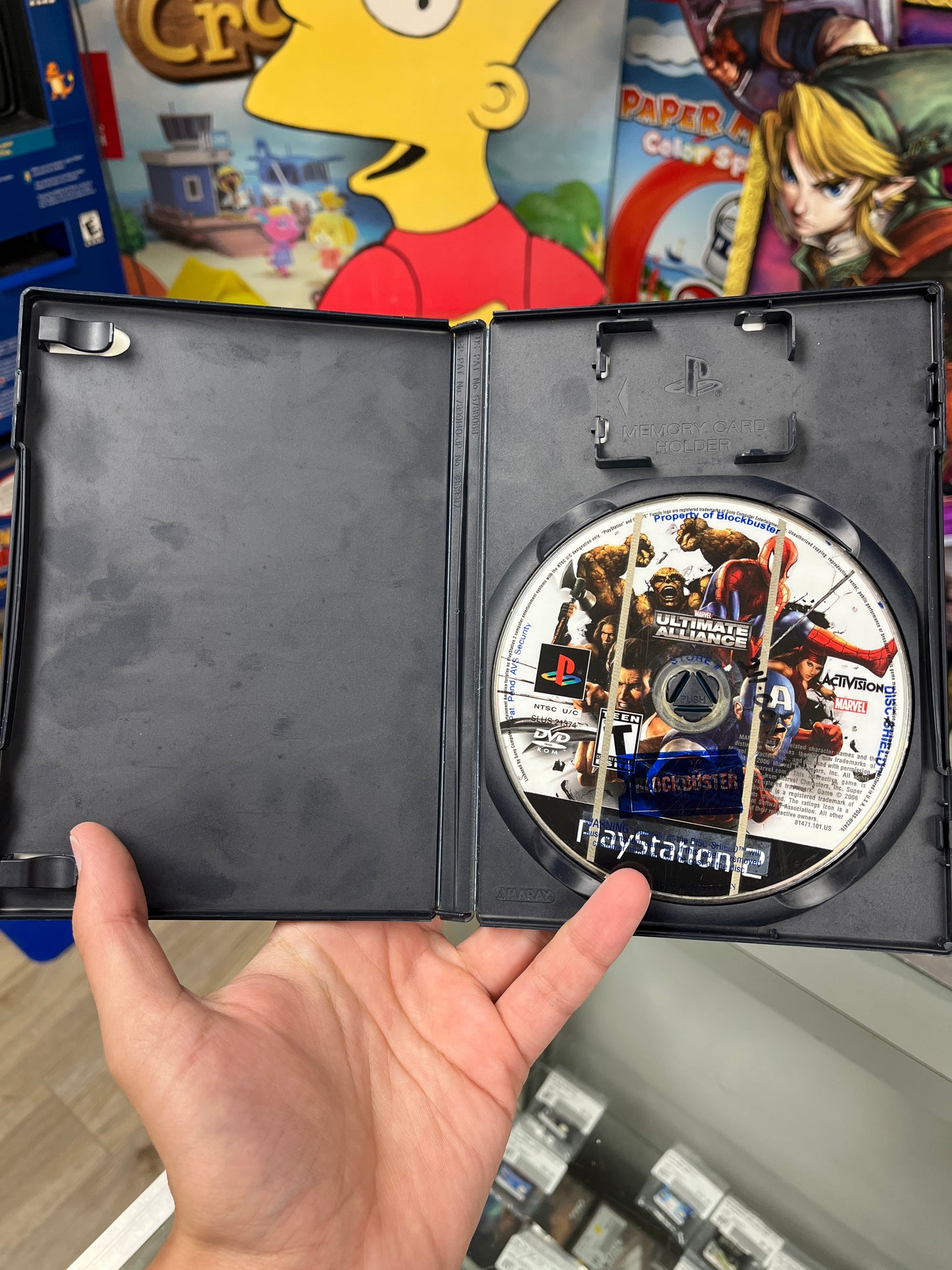 Marvel Ultimate Alliance PS2 Boxed