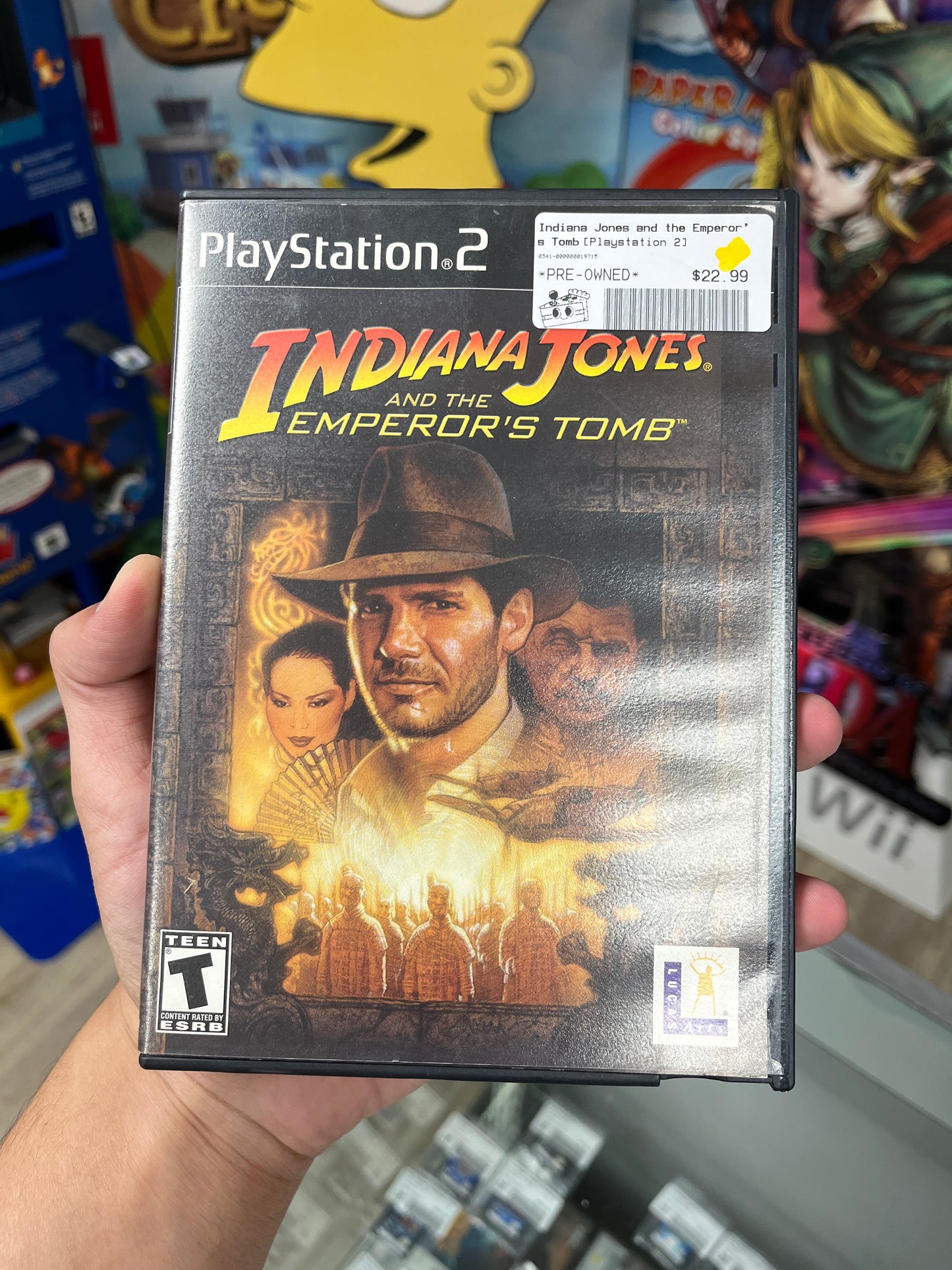 Indiand Jones and the Emperor's Tomb PS2 Boxed