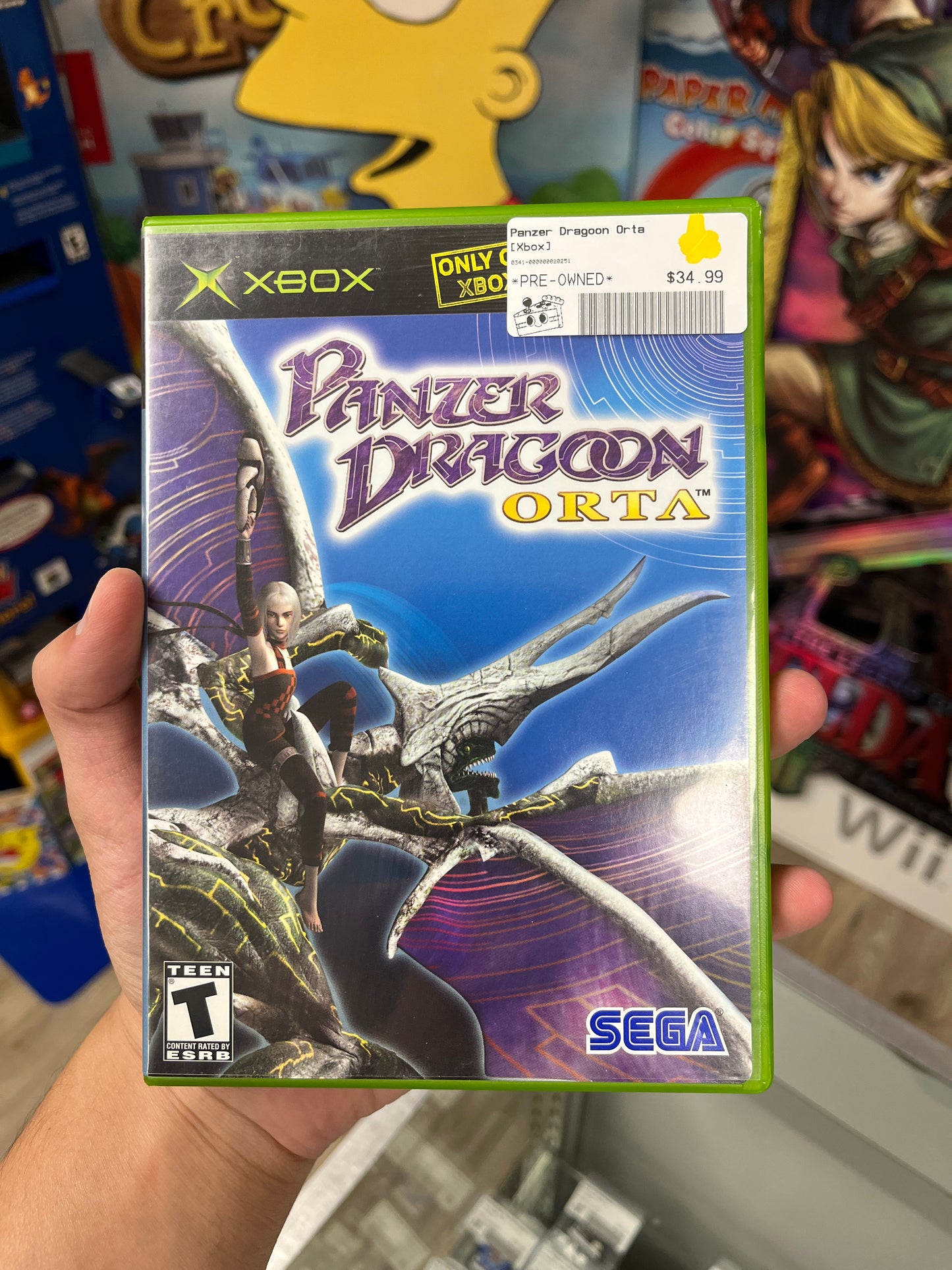 Panzer Dragoon Orta Xbox CIB