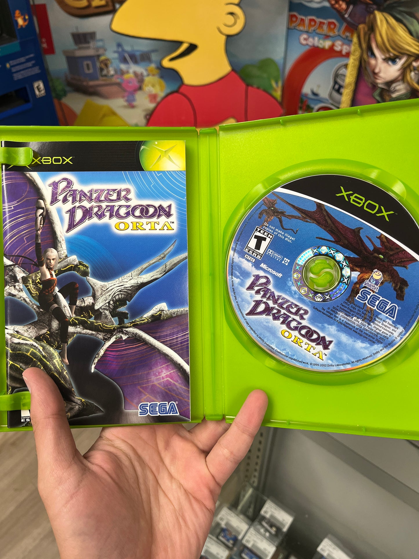 Panzer Dragoon Orta Xbox CIB