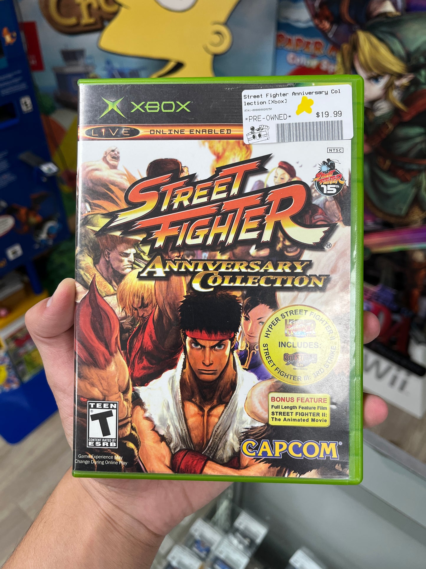 Street Fighter Anniversary Collection Xbox CIB