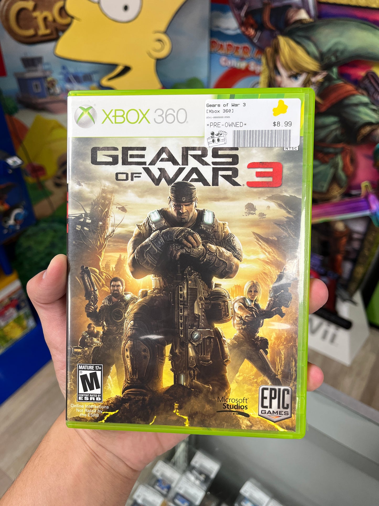 Gears of War 3 Xbox 360 CIB