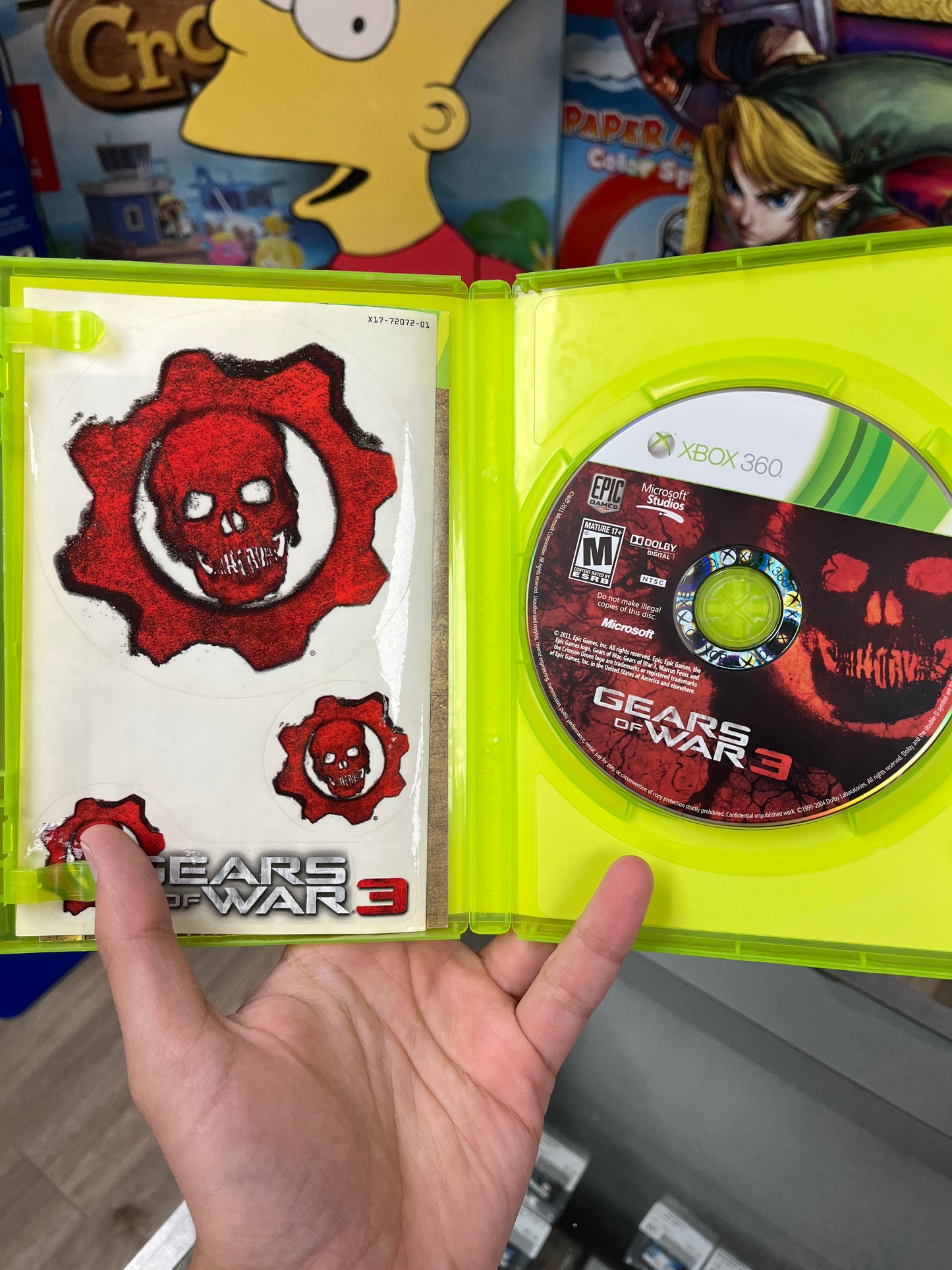 Gears of War 3 Xbox 360 CIB