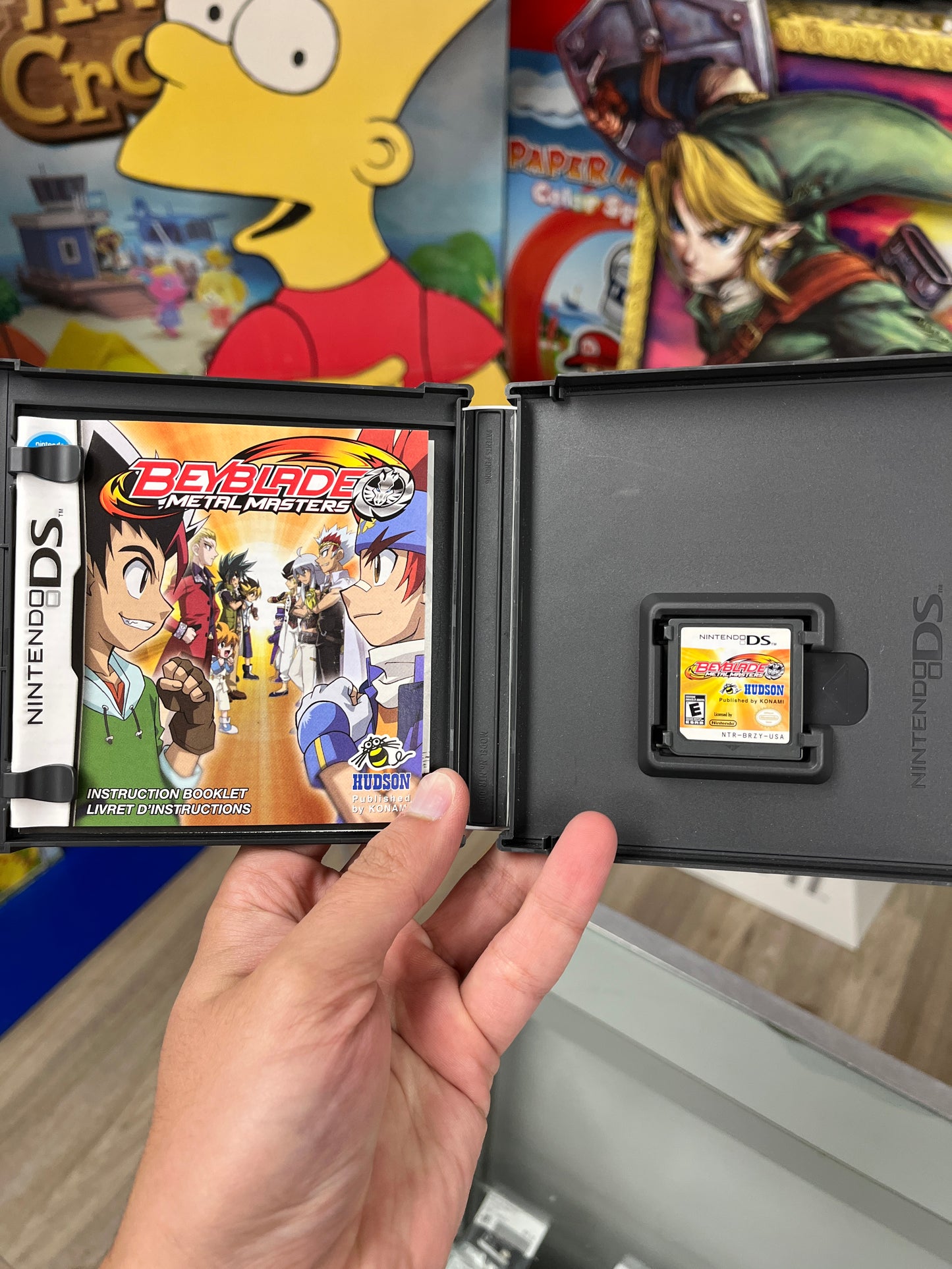Beyblade Metal Masters: Nights are Nexus DS CIB