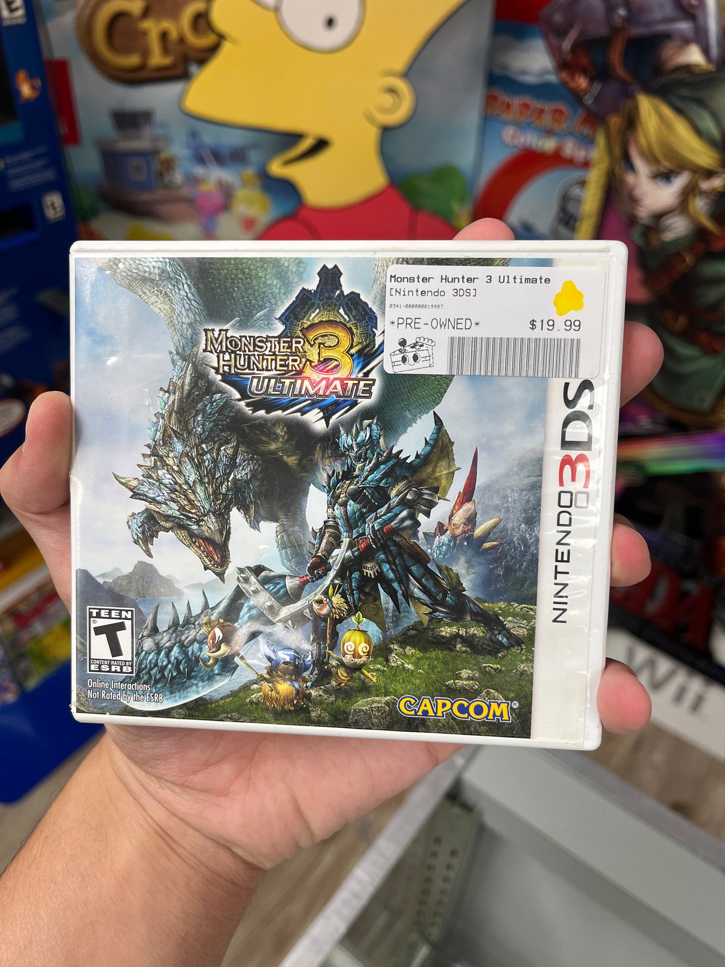 Monster Hunter 3 Ultimate 3DS CIB