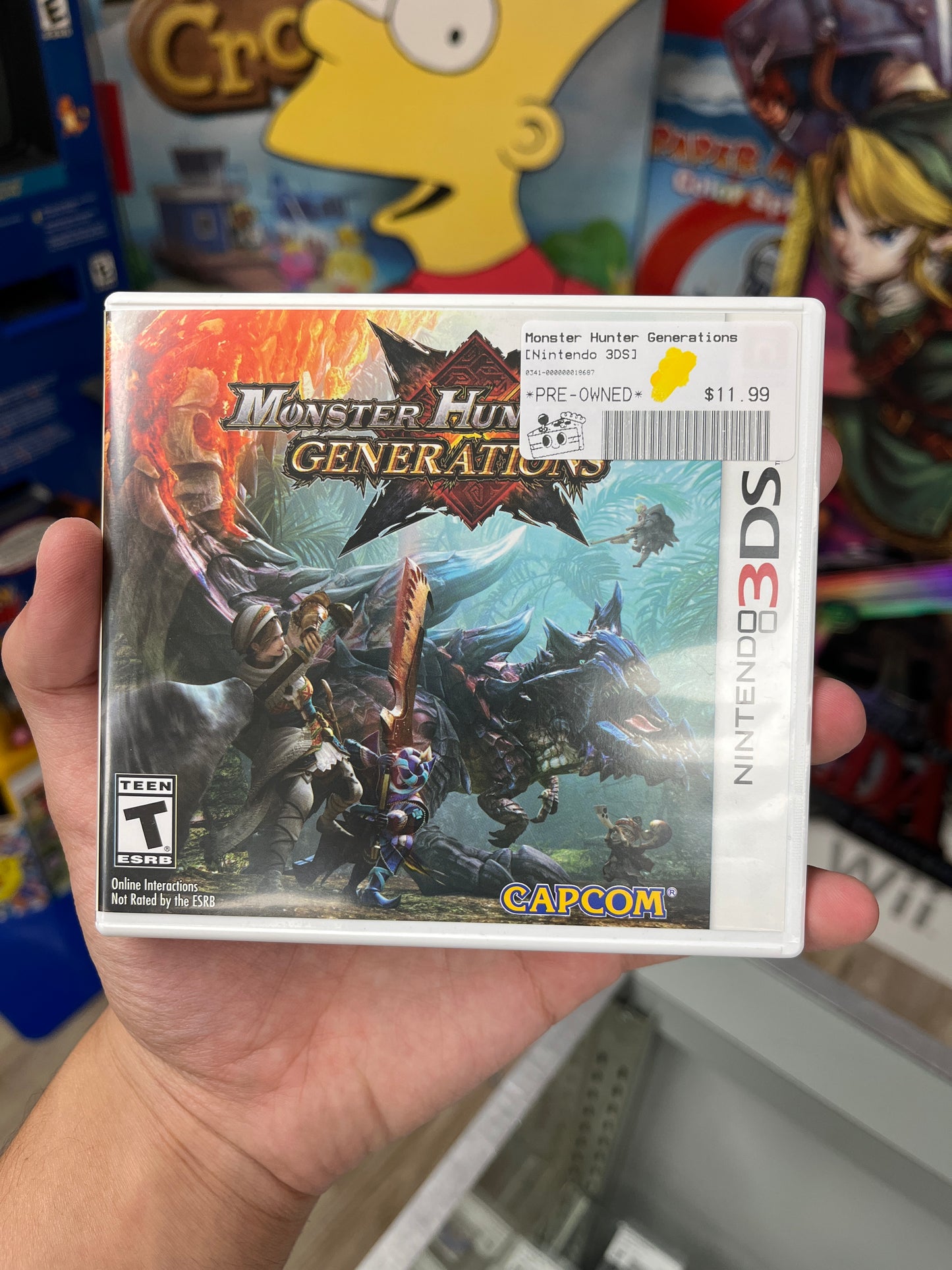 Monster Hunter Generations 3DS CIB