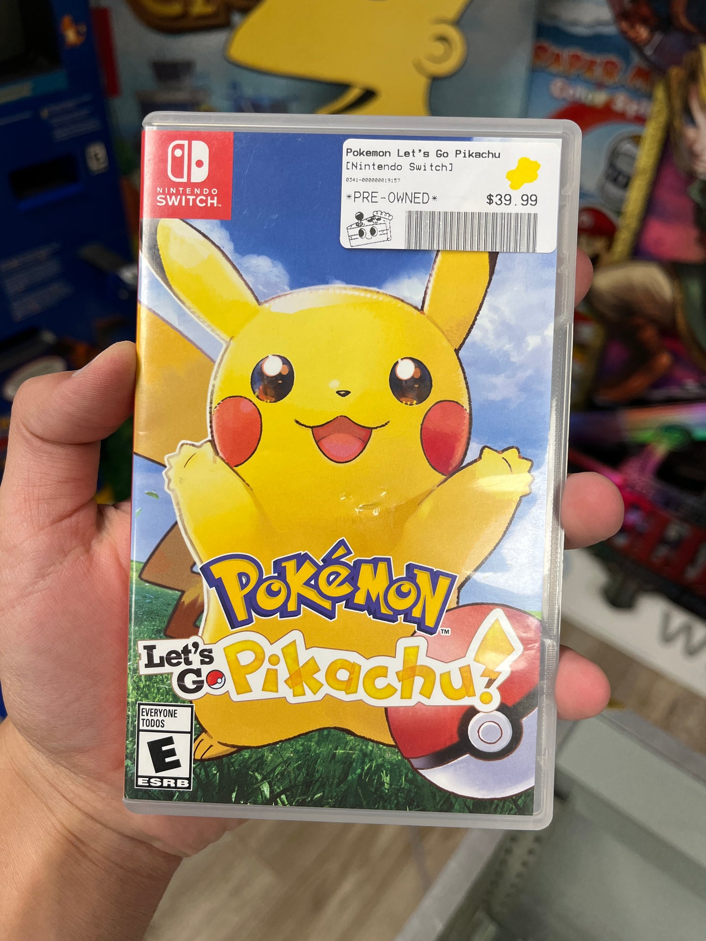 Pokemon Let's Go Pikachu Switch CIB