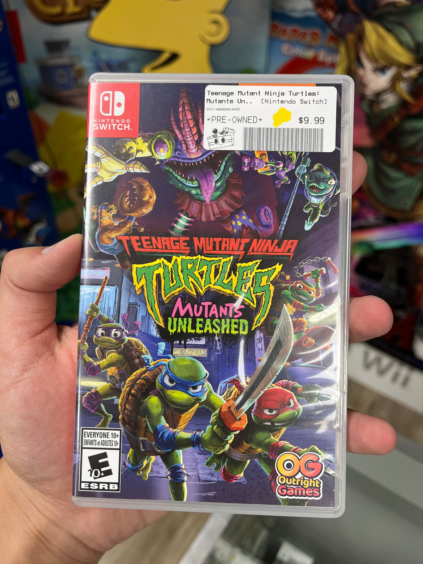 Teenage Mutant ninja Turtles Mutants Unleashed Switch