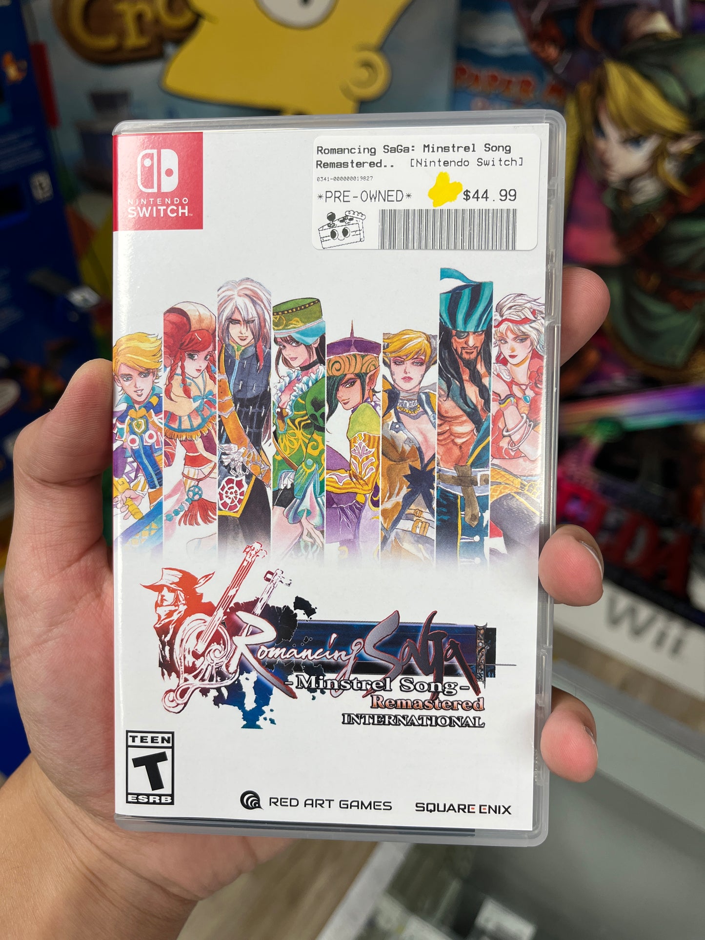 Romancing SaGa: Minstrel Song Remastered Switch CIB