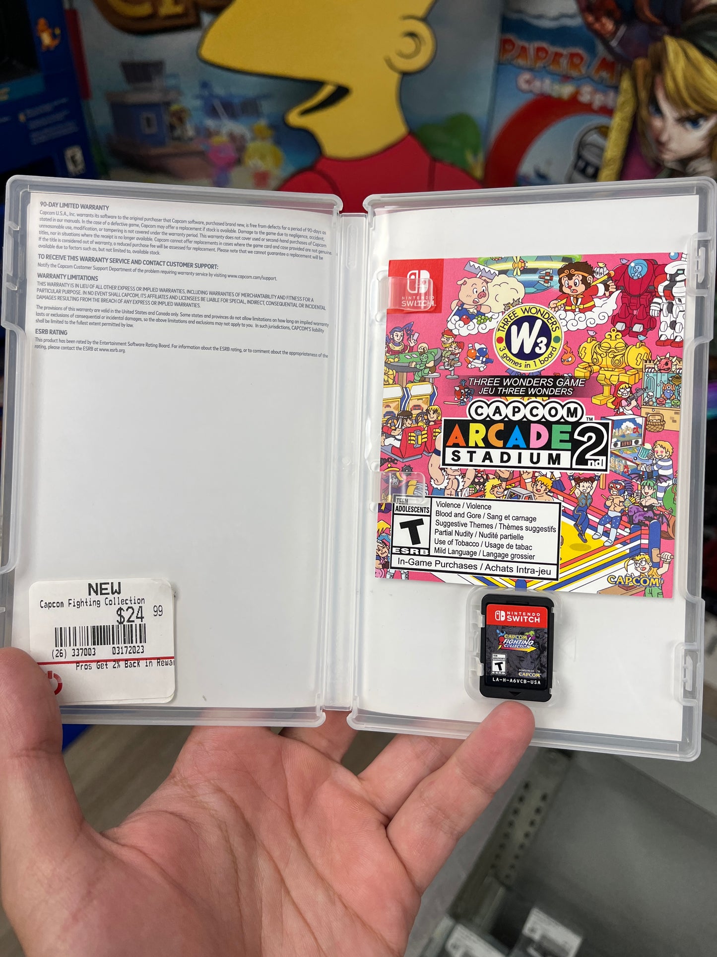 Capcom Fighting Collection Switch CIB