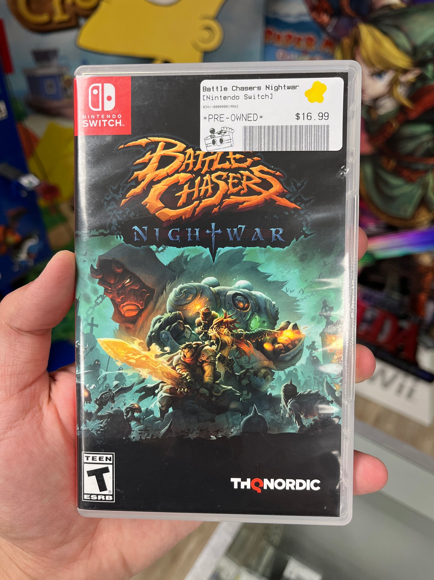 Battle Chasers Nightwar Switch CIB