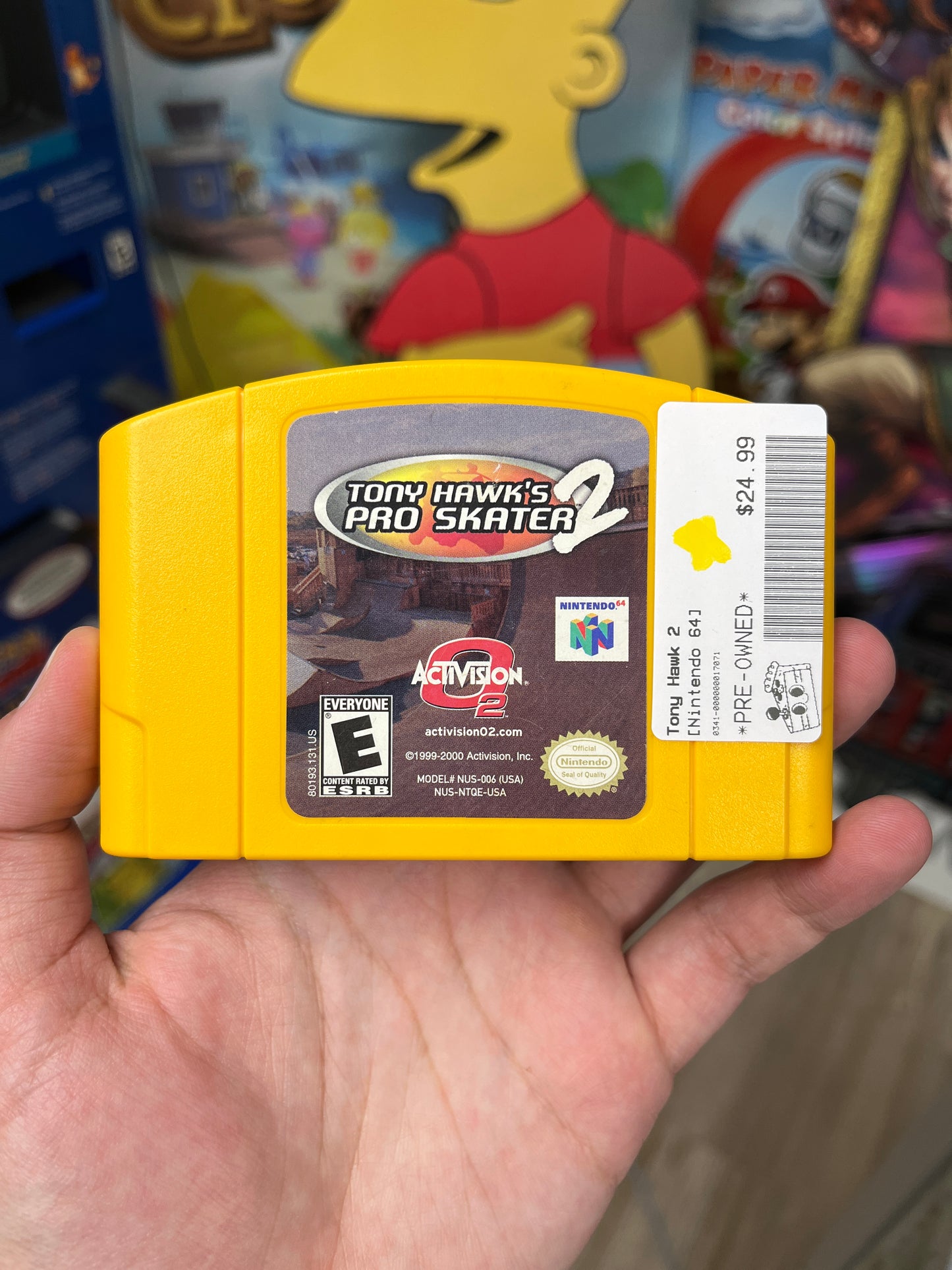 Tony Hawk's Pro Skater 2 N64