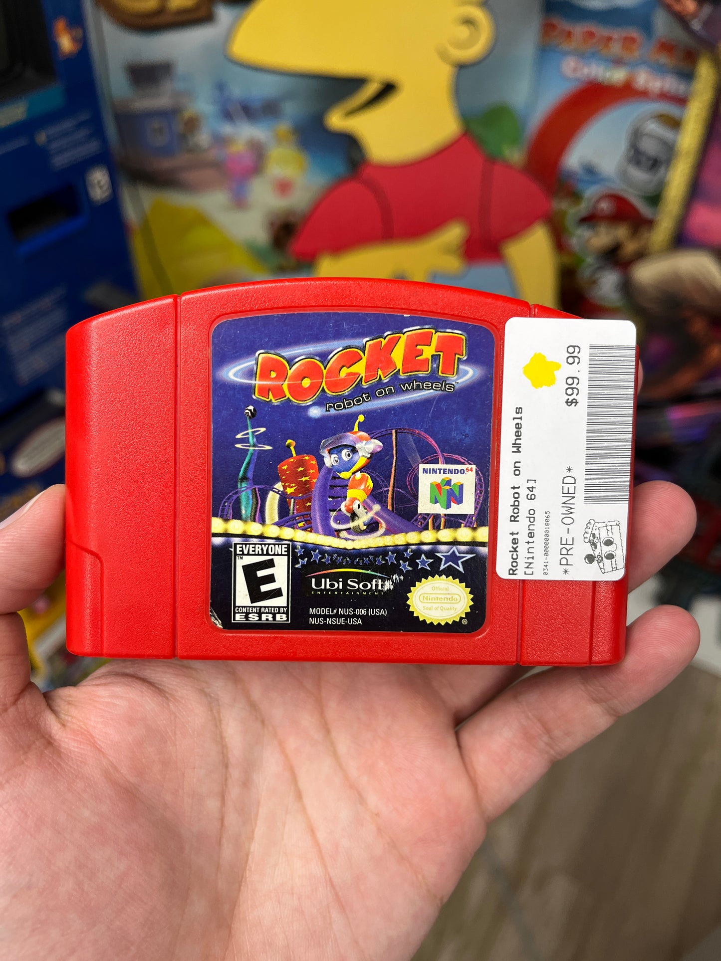 Rocket Robot on Wheels N64