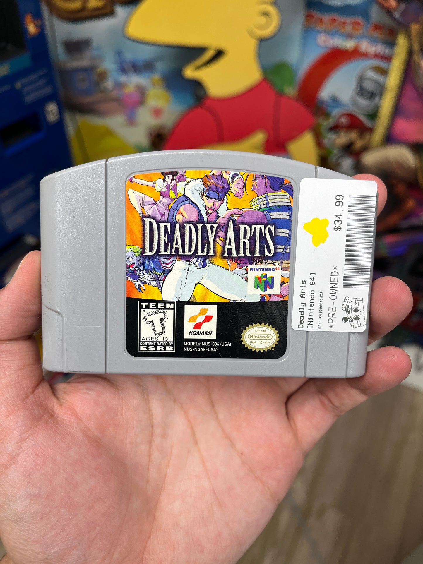 Deadly Arts N64