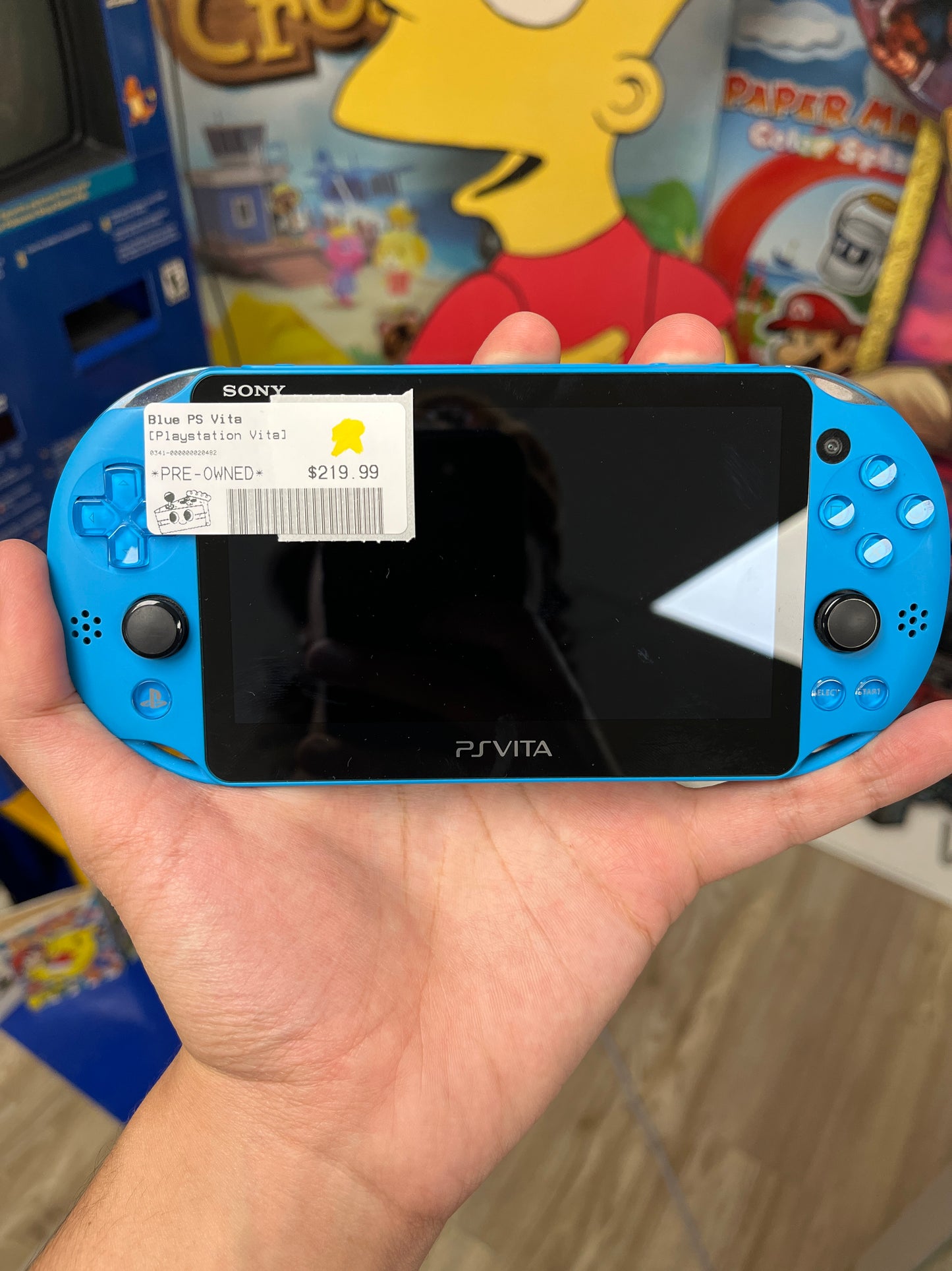 Blue PS Vita