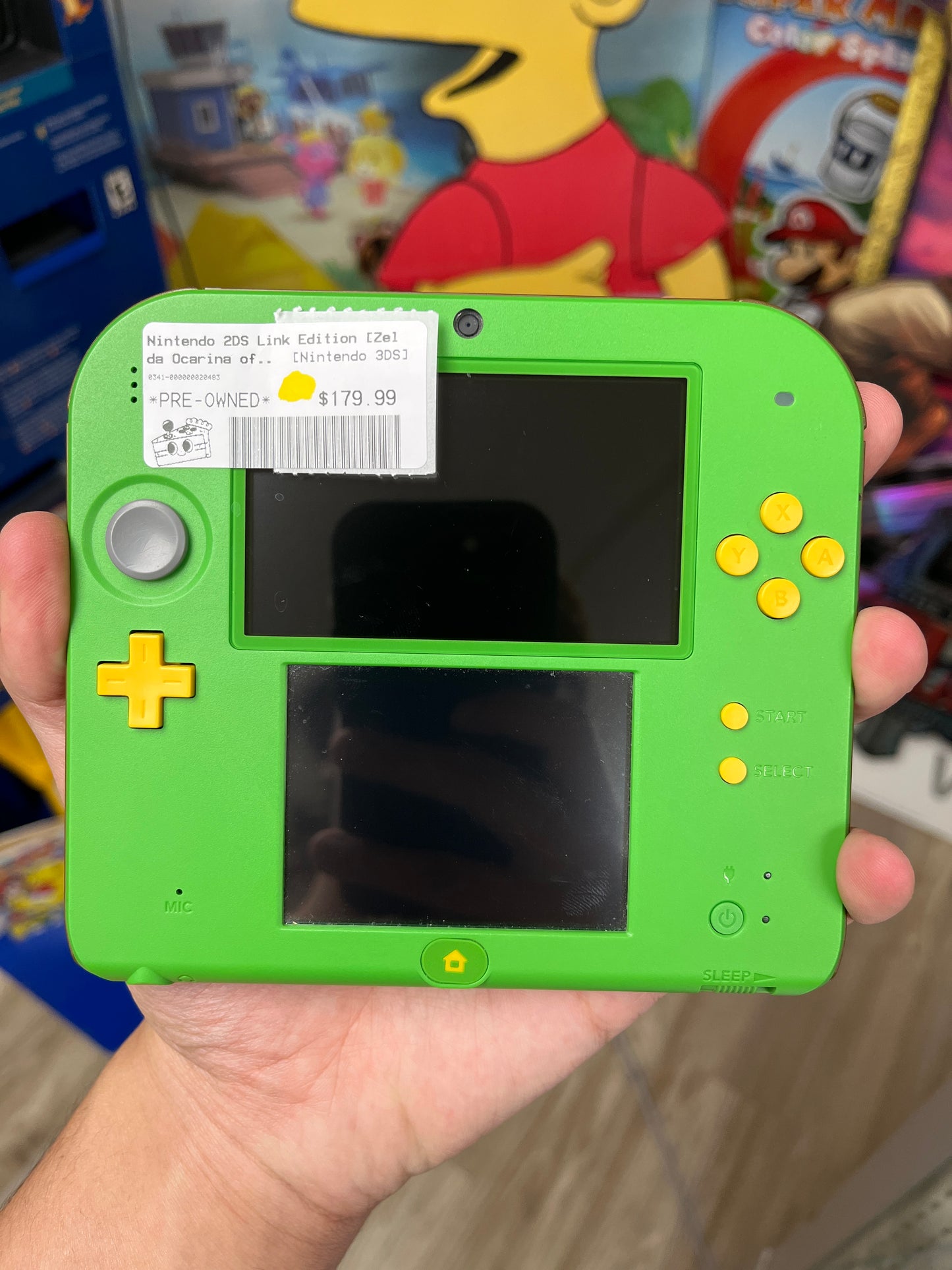 2DS Link Green Edition
