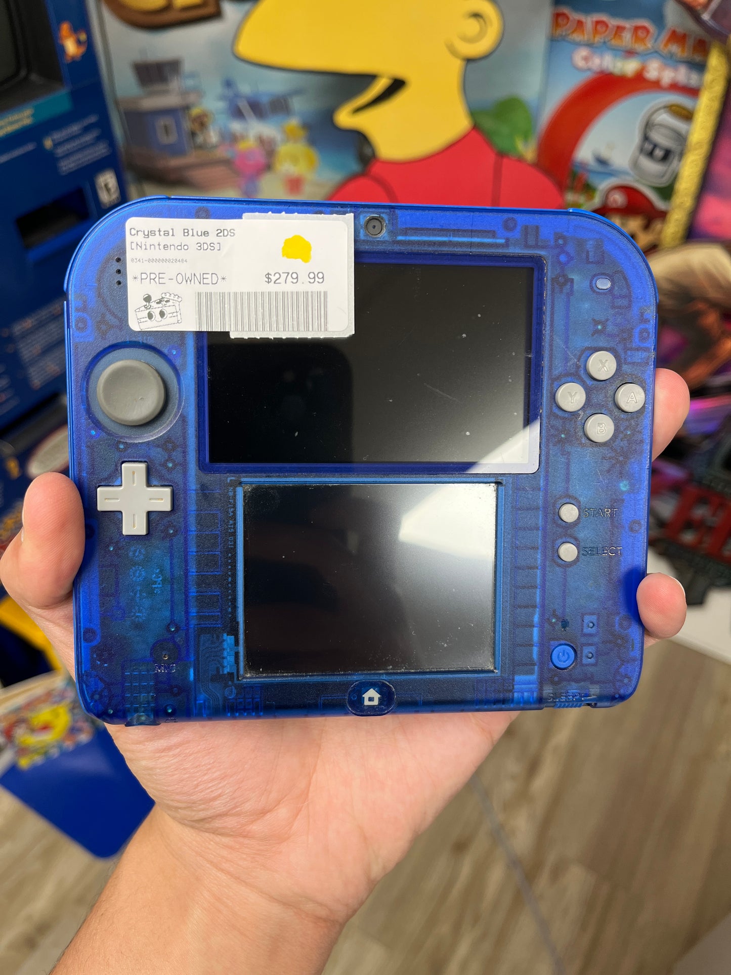 Crystal Blue 2DS
