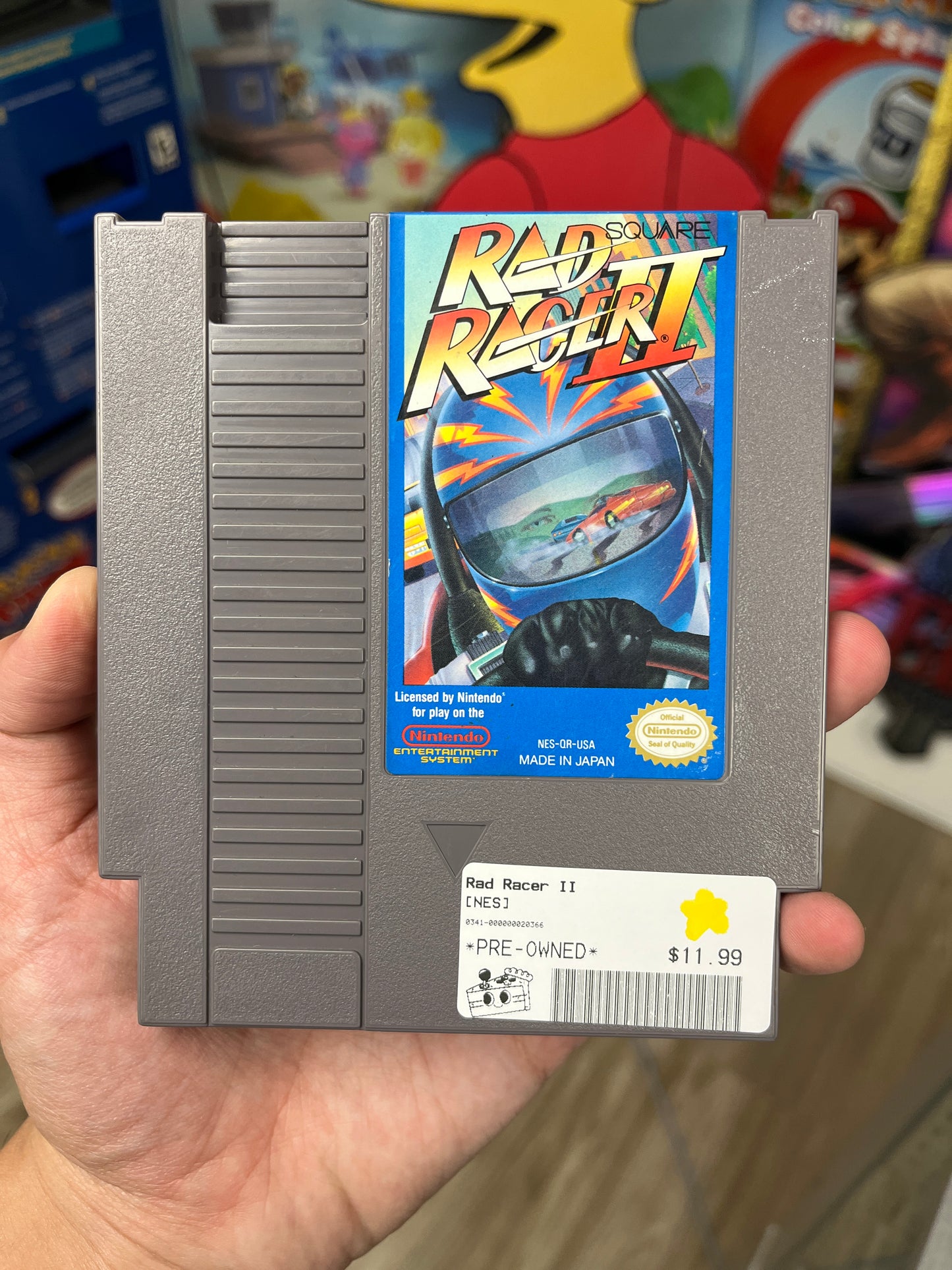 Rad Racer II NES